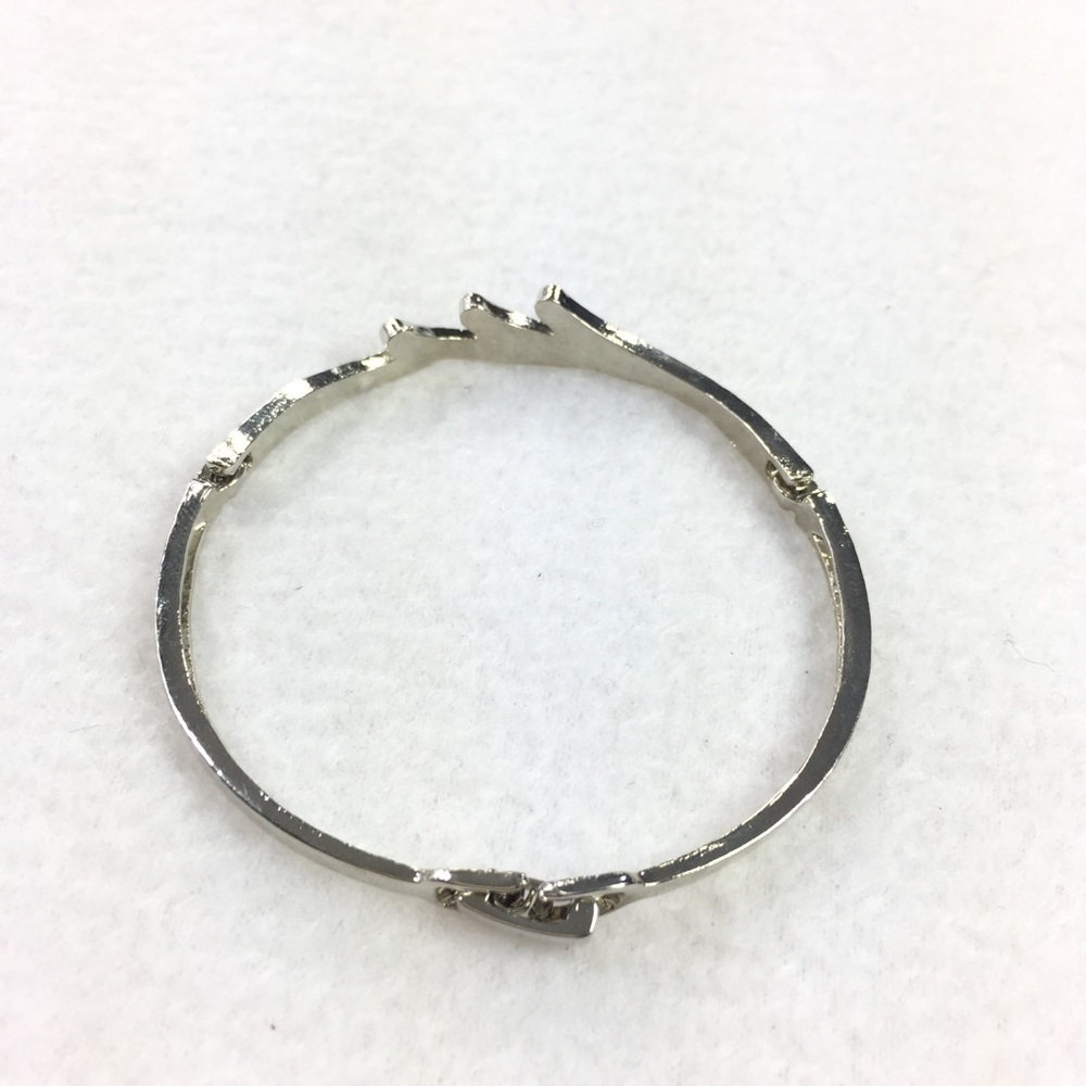 Bracelet Rhinestone Flare Metal Stackable - image 2
